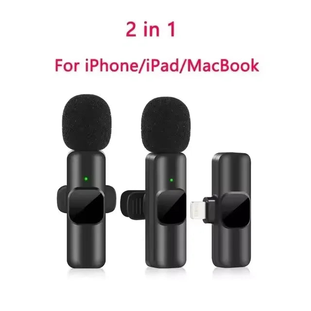EchoGo Portable Wireless Lavalier Mic – Compact Audio Solution for Gaming, Broadcasts & Phone Recording