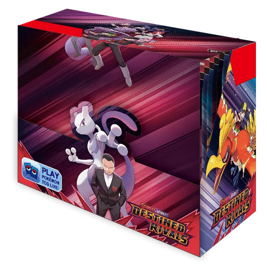 360Pcs Pokemon Card Booster Pack - Destined Rivals Prismatic Evolutions Scarlet Violet PALDEAN English Edition for Battle & Transaction