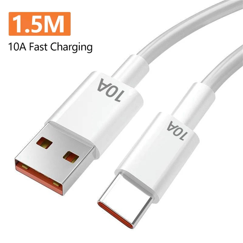 240W GaN USB C Charger 5-in-1 Fast Charging Wall Adapter for iPhone Samsung Xiaomi with EU/US Plug - Compact Power Adapter