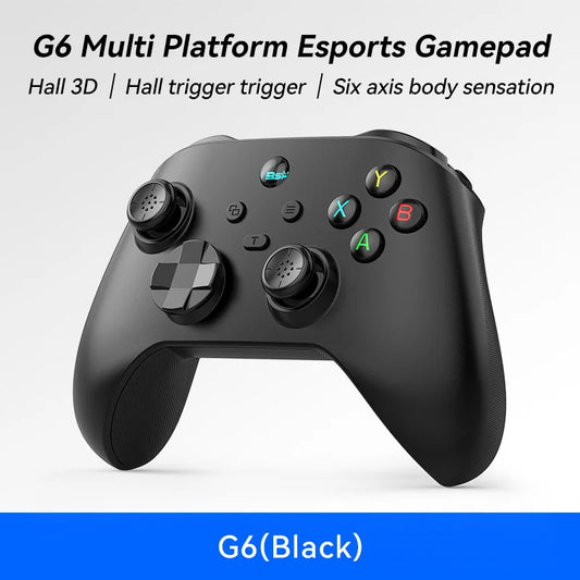G6 Wireless Mobile Game Controller with Hall Triggers And Joystick for Nintendo Switch PC Android iOS - Supporting Multiple Platforms