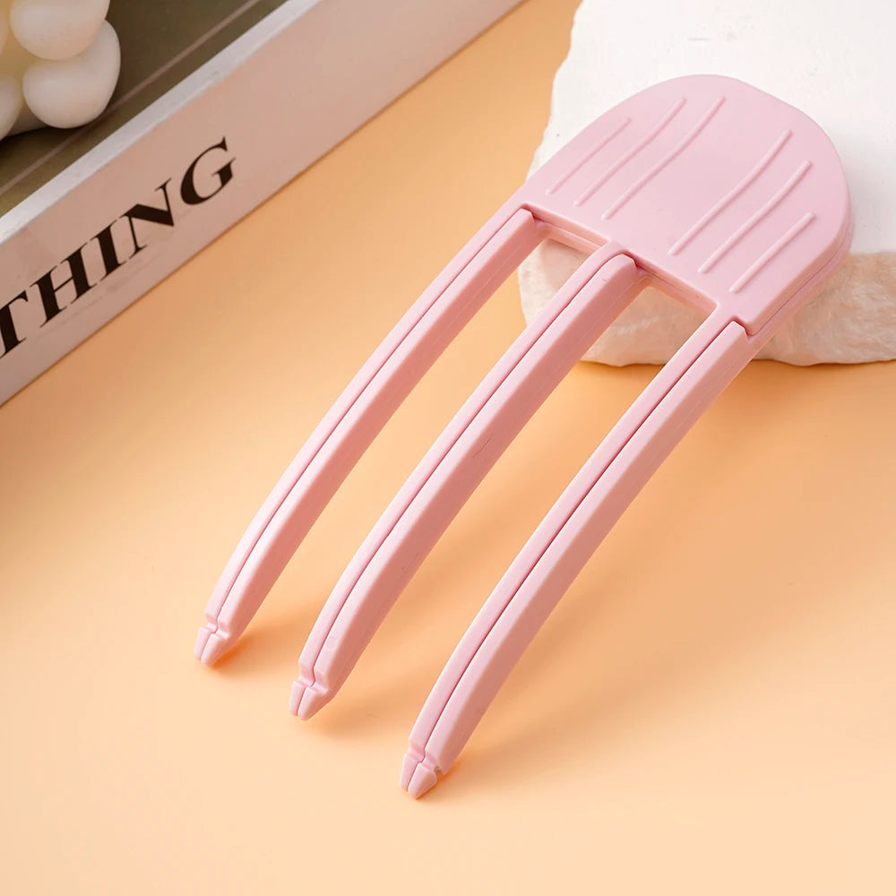 Fluffy Hairpin Curling Clips Women Volumizing Bangs Barrettes Fashion Volume Hair Roller Fixed Shape Unisex Adult Hair Accessories