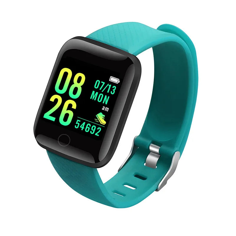 Smartwatch for Men Women Fitness Tracker Message Reminder Sleep Monitor Heart Rate Monitor Wristwatch Compatible with Android iOS