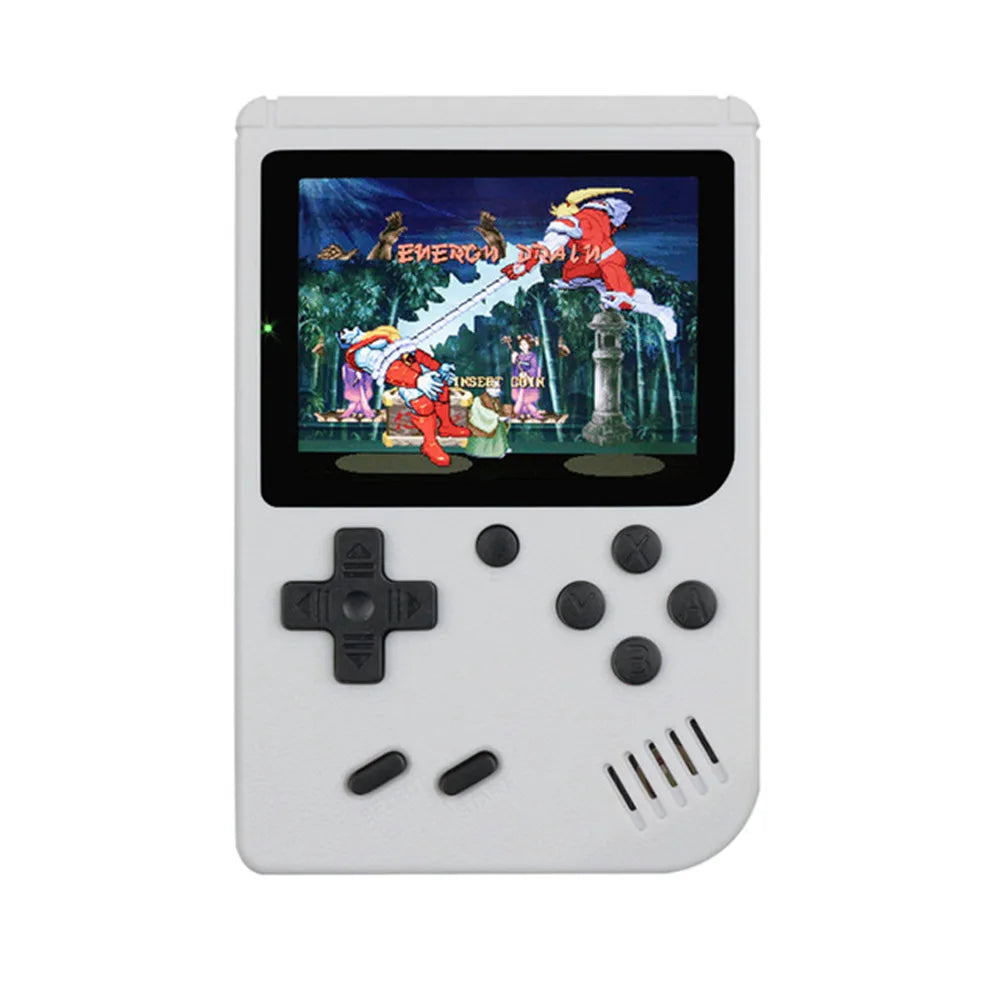 400-in-1 Mini Handheld Game Player Portable Retro Video Console 8-Bit 3.0 Inch Color LCD Screen for Boys - Portable Gaming Entertainment
