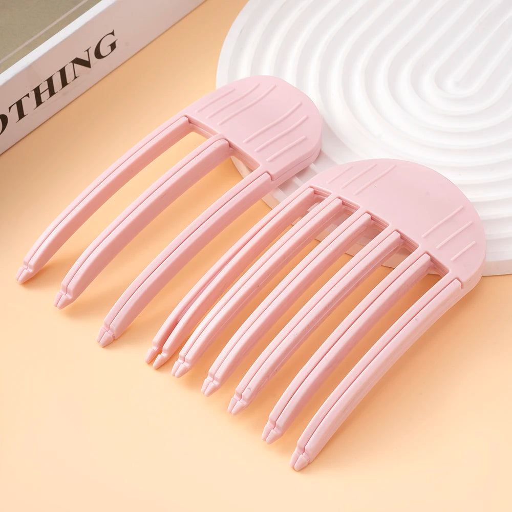 Fluffy Hairpin Curling Clips Women Volumizing Bangs Barrettes Fashion Volume Hair Roller Fixed Shape Unisex Adult Hair Accessories