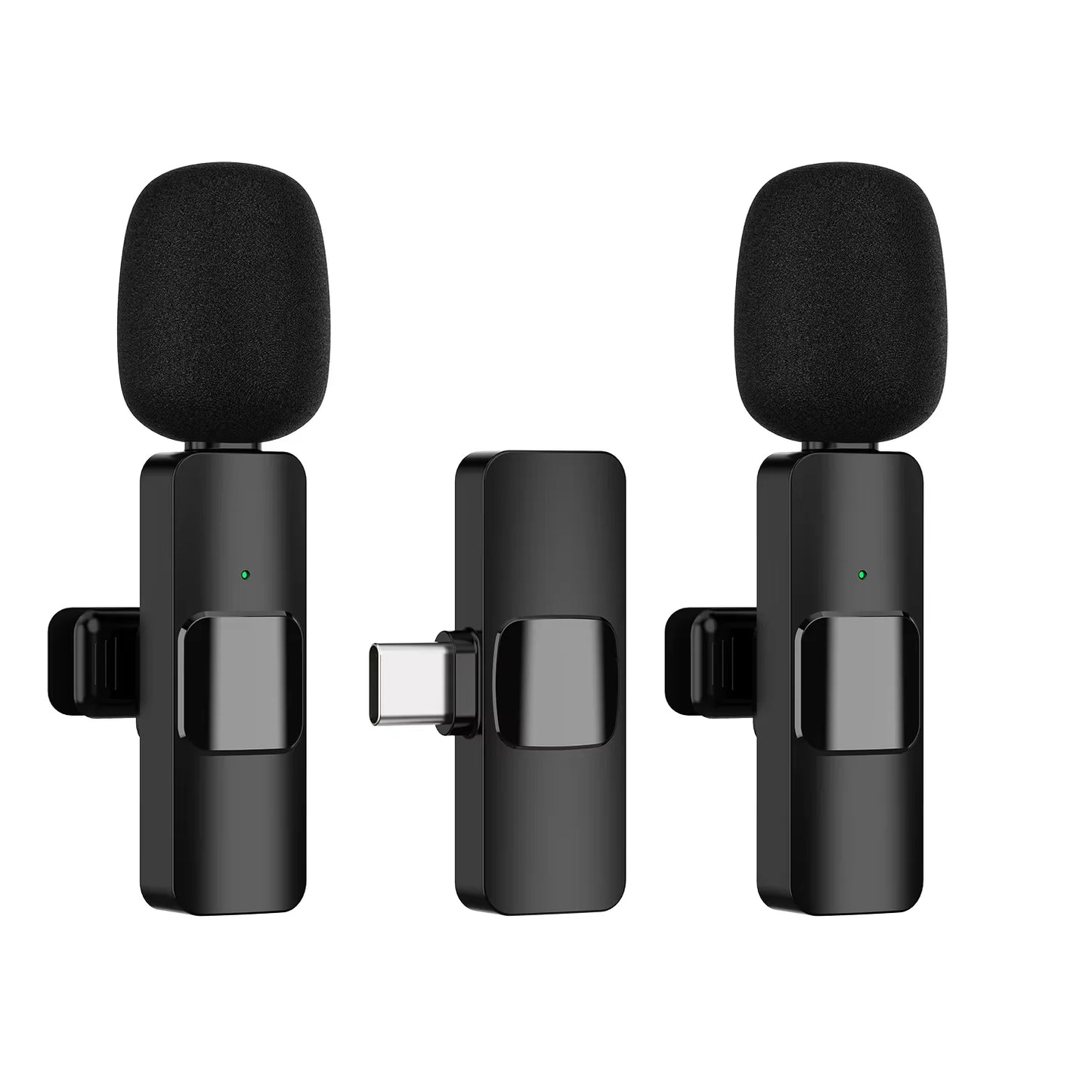 EchoGo Portable Wireless Lavalier Mic – Compact Audio Solution for Gaming, Broadcasts & Phone Recording
