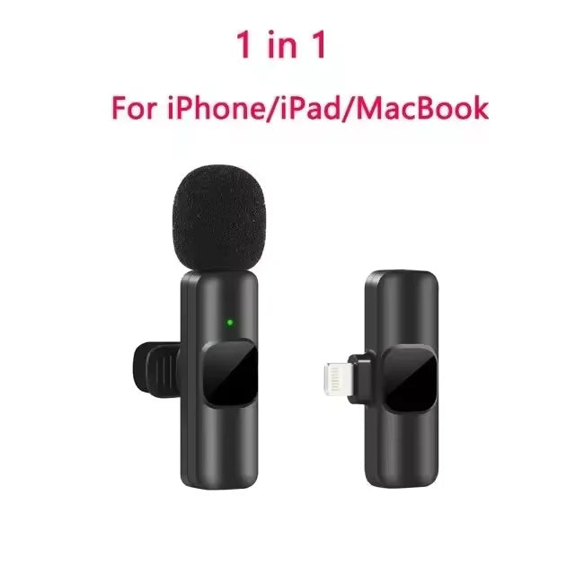 EchoGo Portable Wireless Lavalier Mic – Compact Audio Solution for Gaming, Broadcasts & Phone Recording