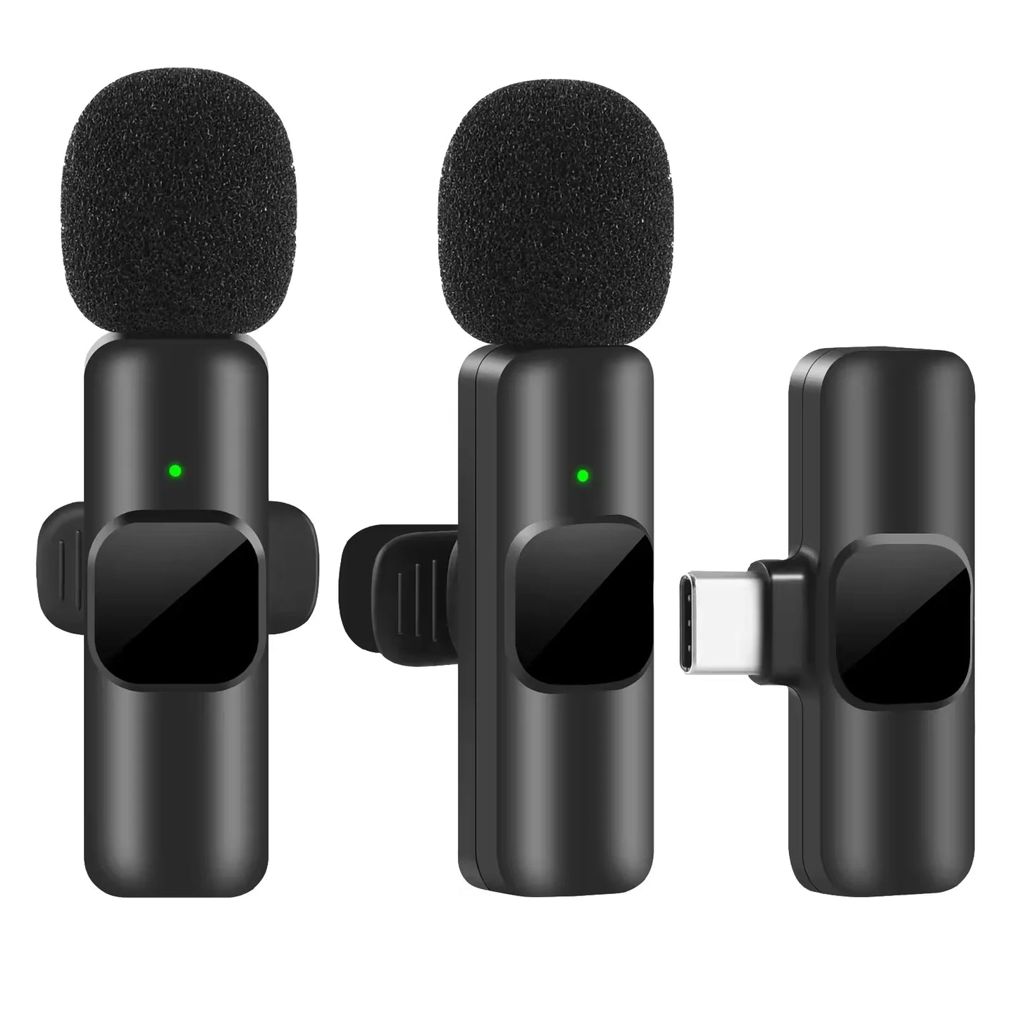 EchoGo Portable Wireless Lavalier Mic – Compact Audio Solution for Gaming, Broadcasts & Phone Recording
