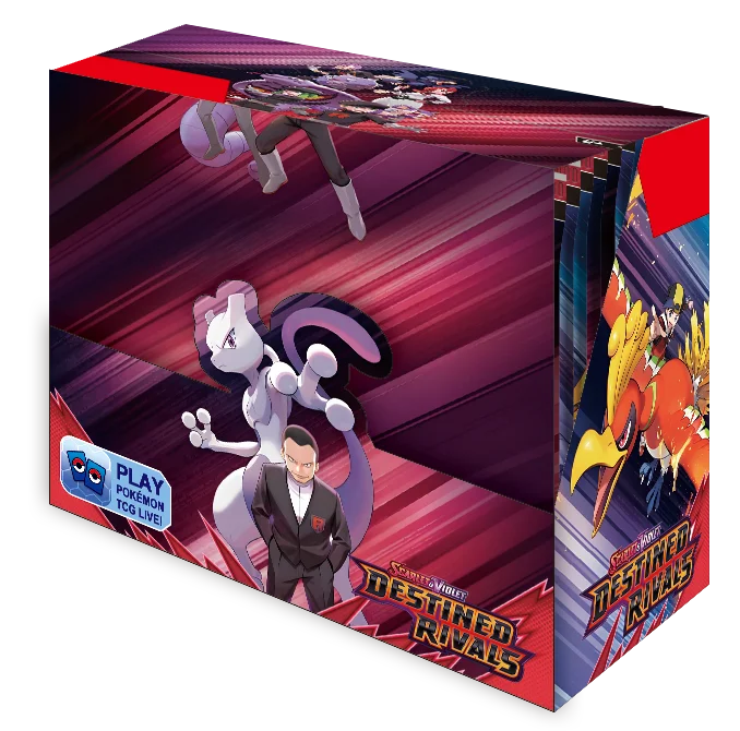 360Pcs Pokemon Card Booster Pack - Destined Rivals Prismatic Evolutions Scarlet Violet PALDEAN English Edition for Battle & Transaction