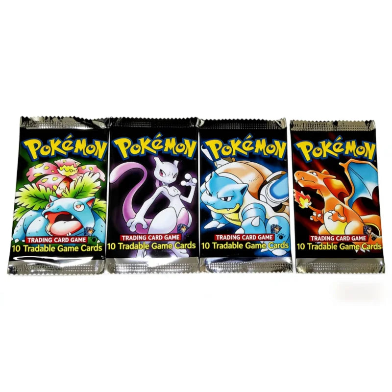 Pokémon Cards Whole Set Foil 36 Packs1ST Edition PTCG Proxy Card Classic Base Booster Card Venusaur Pikachu Card
