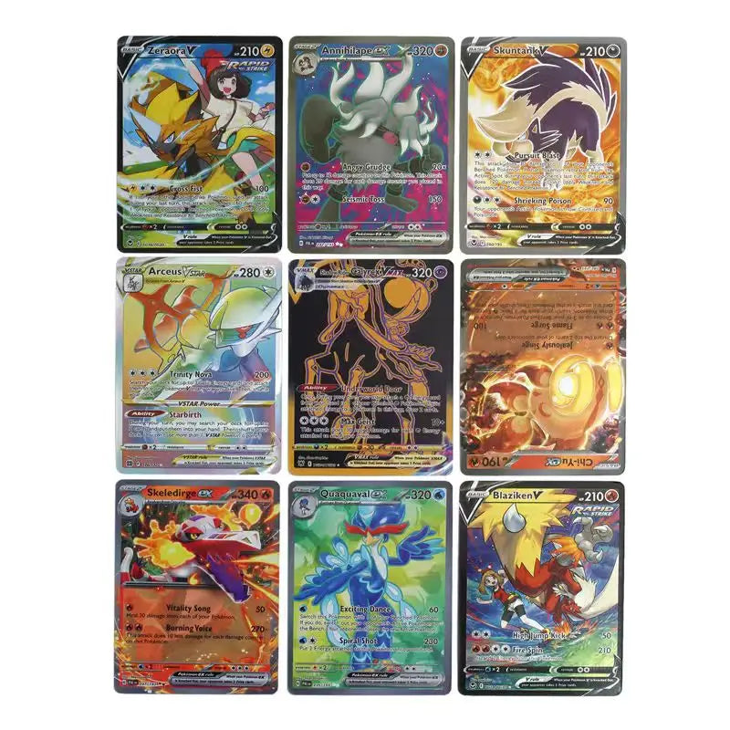 Pokémon Cards Whole Set Foil 36 Packs1ST Edition PTCG Proxy Card Classic Base Booster Card Venusaur Pikachu Card