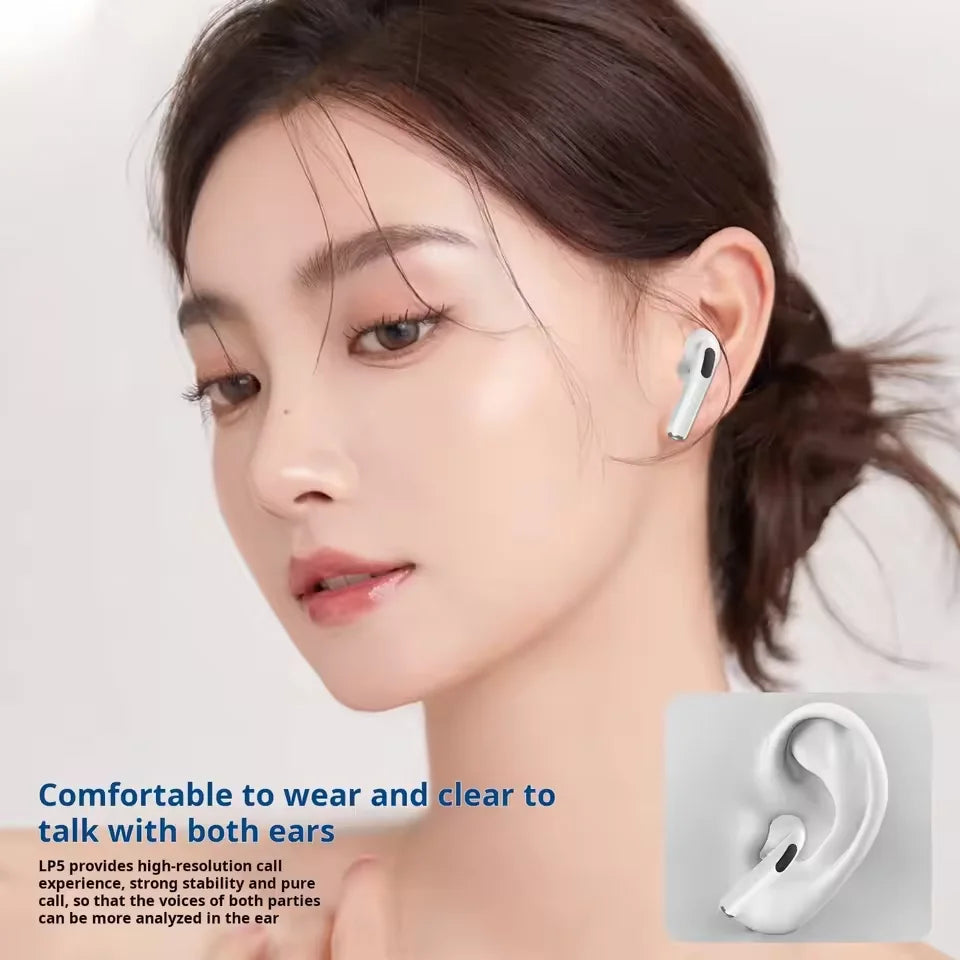Airs pro Wireless Bluetooth Earphones with Gaming Features Noise-Cancellation 5.0 USB Charging Case Sport Kids' Headphones