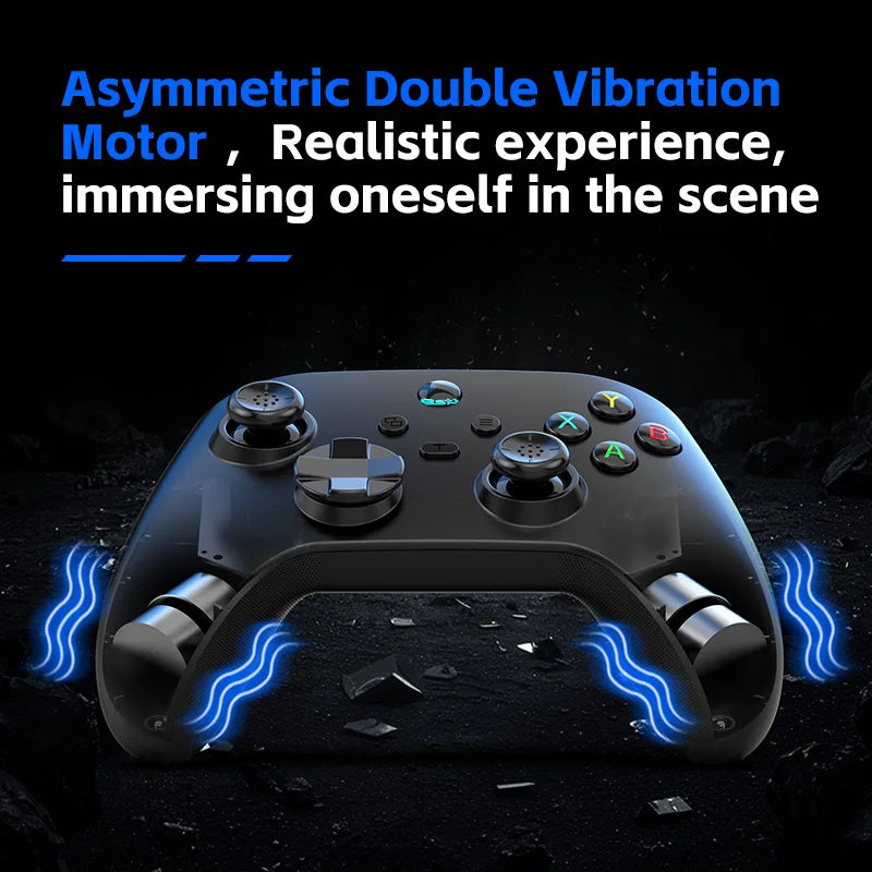 G6 Wireless Mobile Game Controller with Hall Triggers And Joystick for Nintendo Switch PC Android iOS - Supporting Multiple Platforms