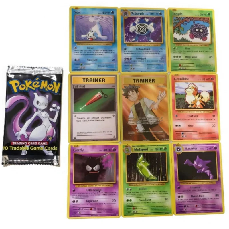 Pokémon Cards Whole Set Foil 36 Packs1ST Edition PTCG Proxy Card Classic Base Booster Card Venusaur Pikachu Card