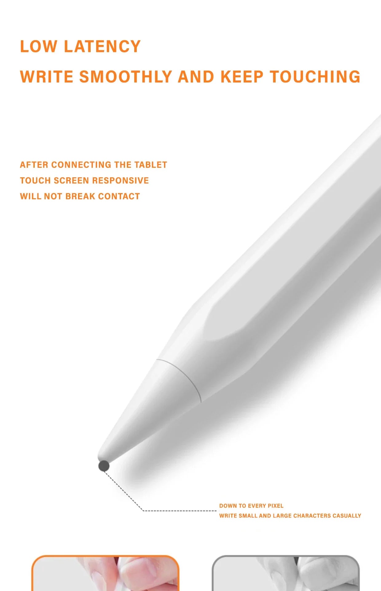 Universal Stylus Pen for Tablets And Phones - Touchscreen Compatible Apple Pencil Alternative for iPad Huawei Lenovo Samsung Xiaomi Redmi
