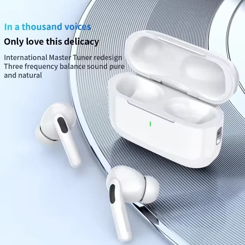 Airs pro Wireless Bluetooth Earphones with Gaming Features Noise-Cancellation 5.0 USB Charging Case Sport Kids' Headphones