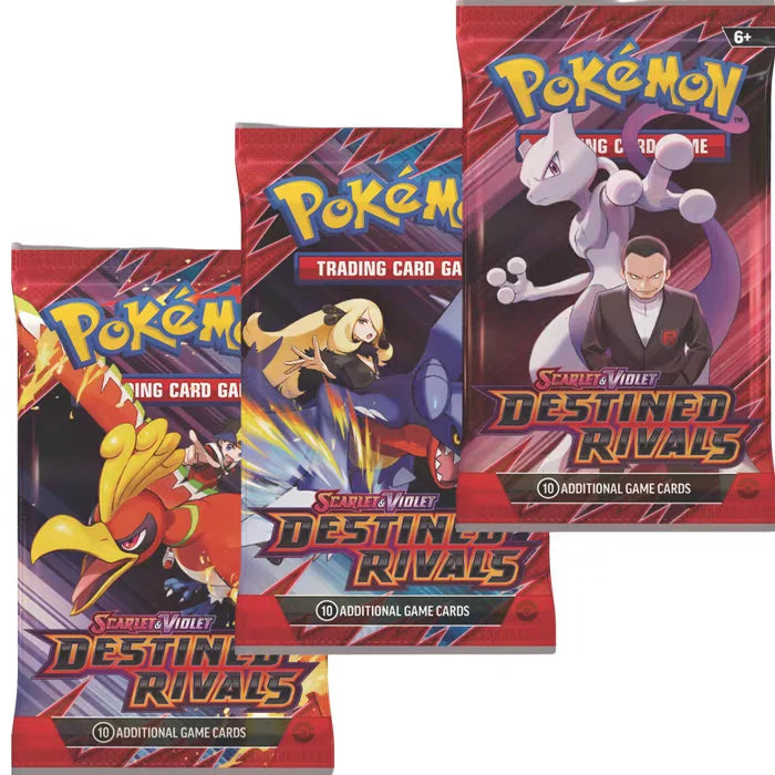 360Pcs Pokemon Card Booster Pack - Destined Rivals Prismatic Evolutions Scarlet Violet PALDEAN English Edition for Battle & Transaction