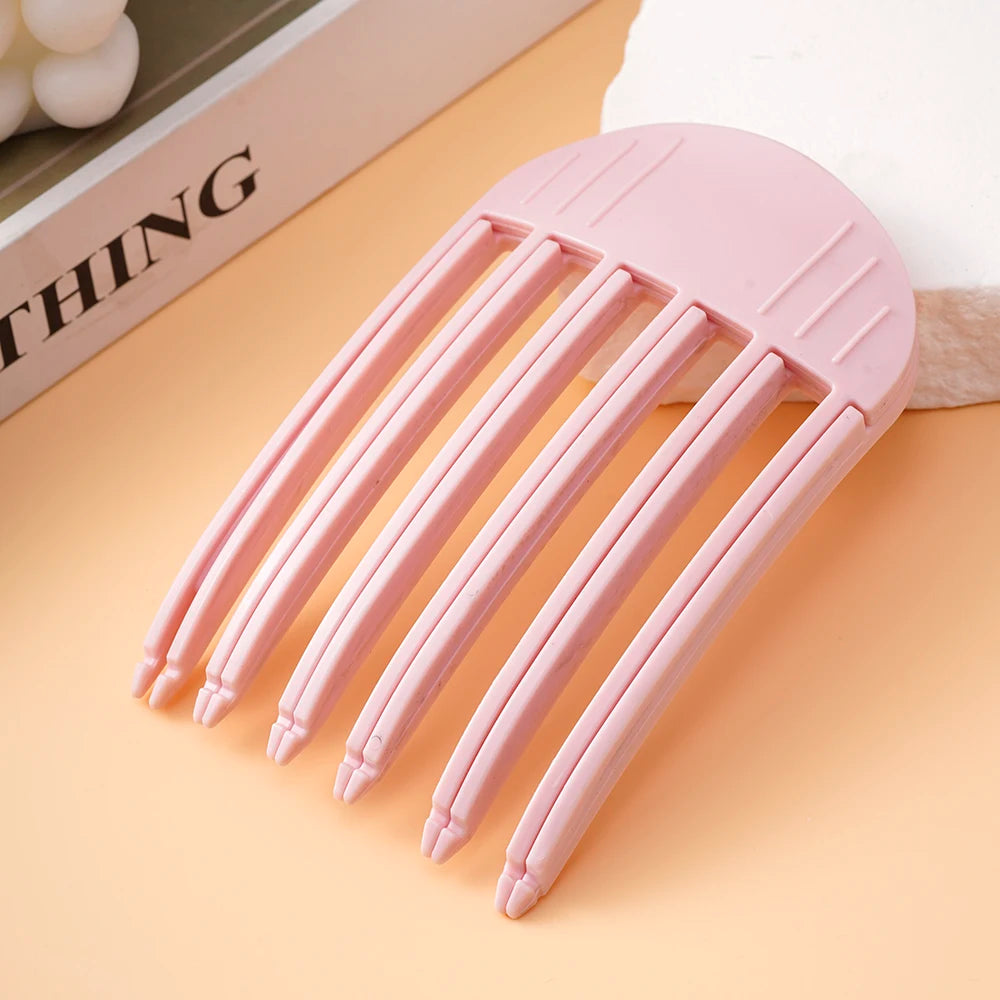 Fluffy Hairpin Curling Clips Women Volumizing Bangs Barrettes Fashion Volume Hair Roller Fixed Shape Unisex Adult Hair Accessories