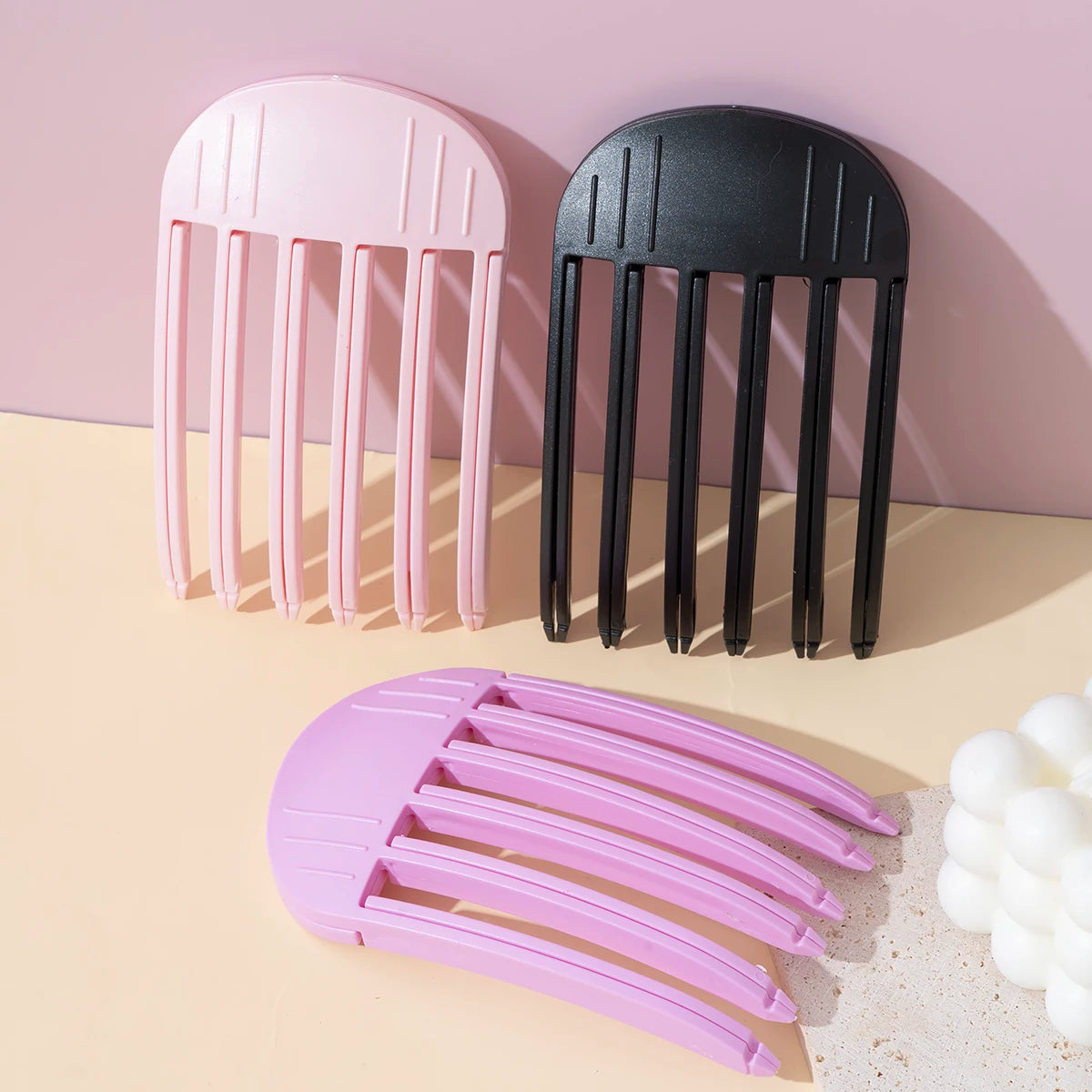 Fluffy Hairpin Curling Clips Women Volumizing Bangs Barrettes Fashion Volume Hair Roller Fixed Shape Unisex Adult Hair Accessories